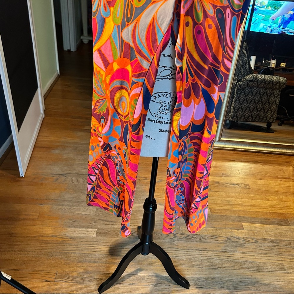 Lesley Evers ERIKA Shakalaka Orange Bells pants - Picture 9 of 10